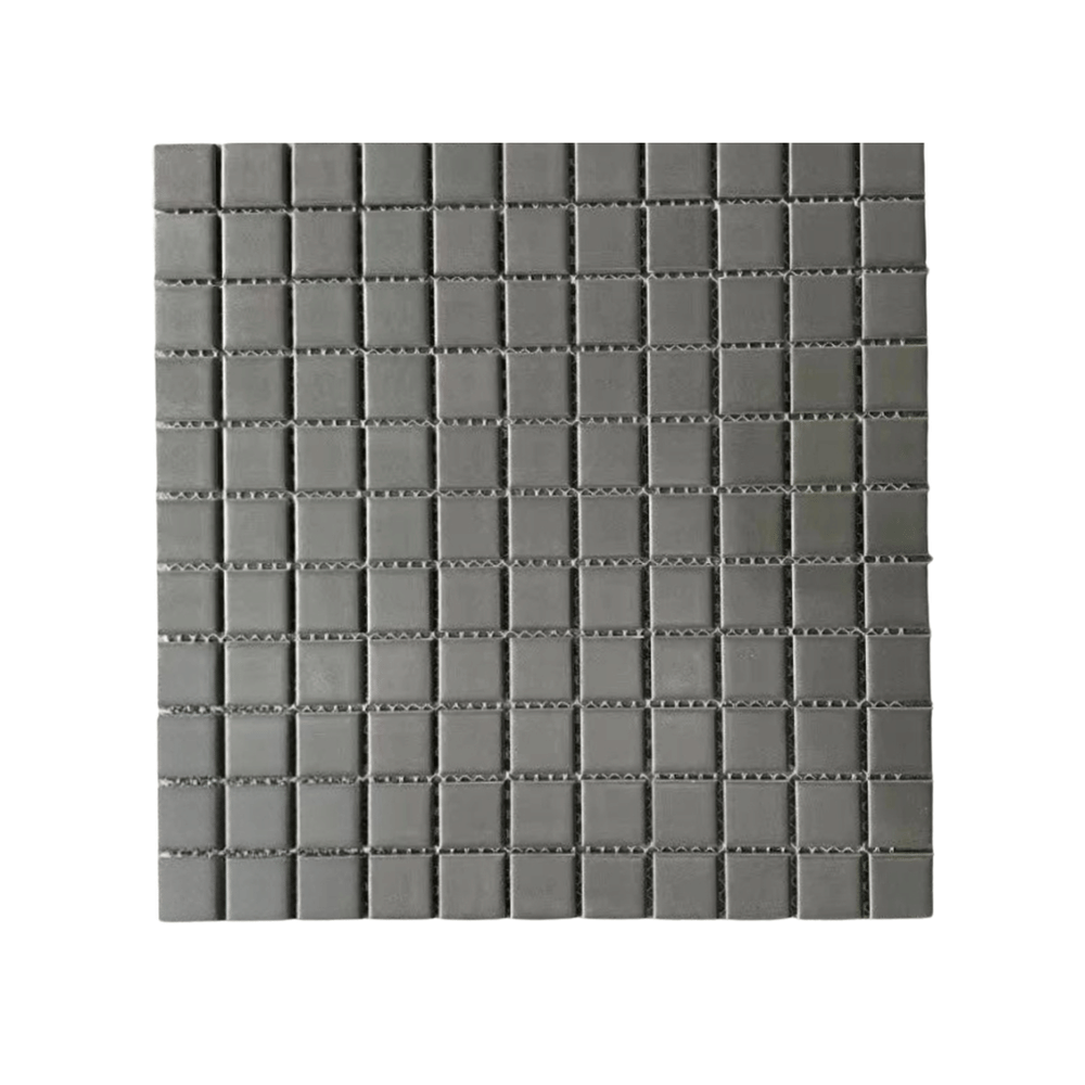 โมเสค TIMELESS TILES รุ่น CLASSIC SQUARE 25 ขนาด 30X30 ซม. สีเทา ผิวด้าน MATTE GREY โมเสคเซรามิกทรงสี่เหลี่ยมจัตุรัส_0